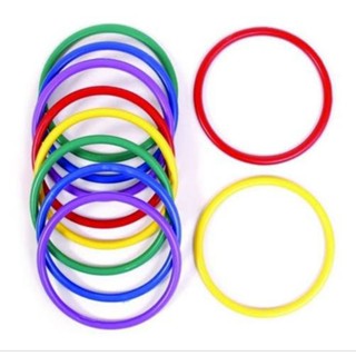 Kit 10 Argolas Coloridas Arremesso ao Alvo