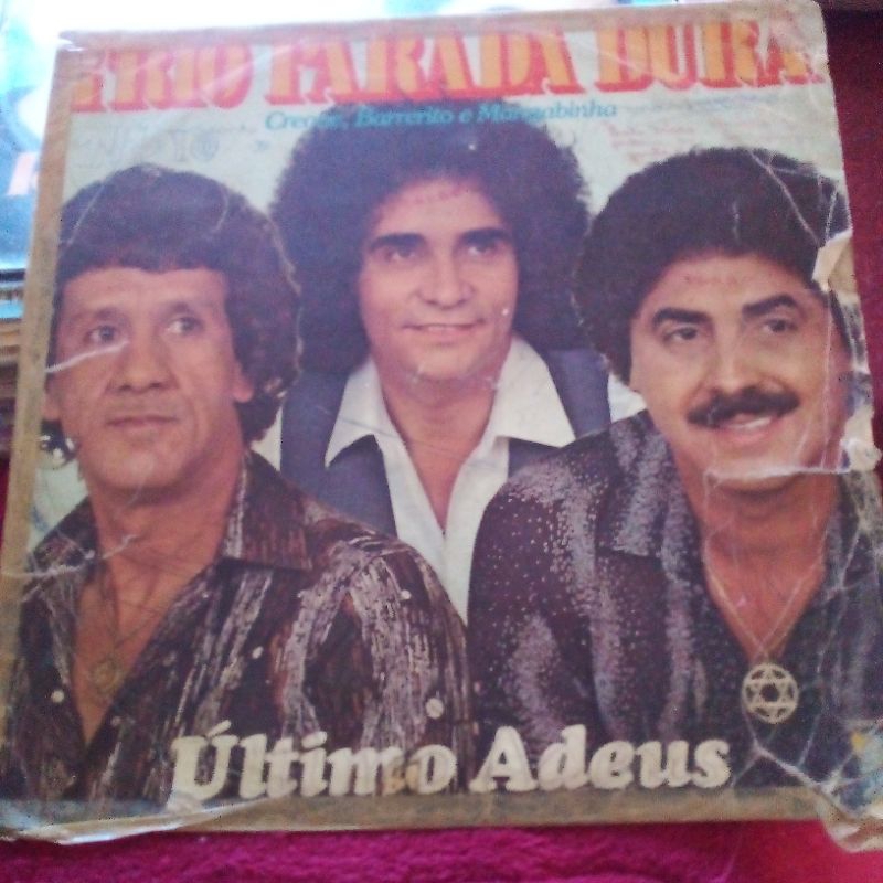 Disco Vinil Trio Parada Dura Último Adeus