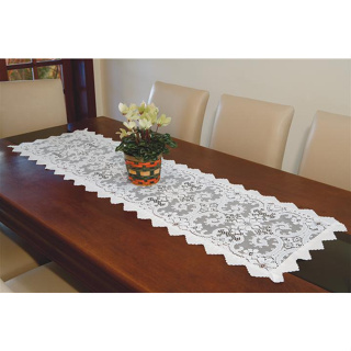 Caminho De Mesa De Renda 138x37cm - Romance em Oferta na Shopee