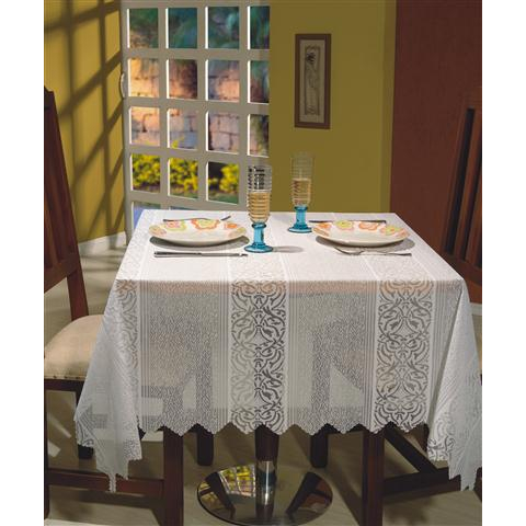 Toalha De Mesa De Renda Quadrada 1,40m X 1,40m - Romance em Oferta na Shopee