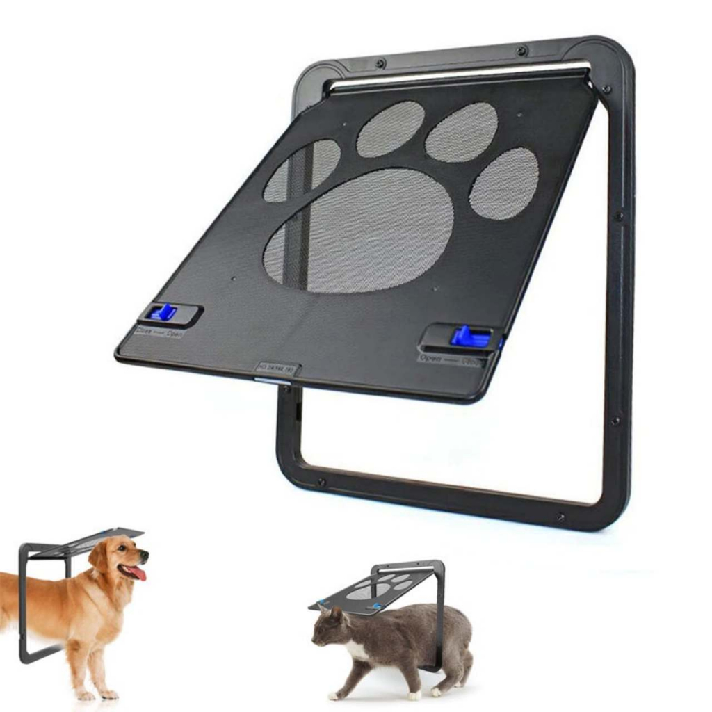 Porta De Passagem Tela Magnética Para Pet Cães Gato Cachorro Para Proteção Segurança Portinha em Oferta na Shopee