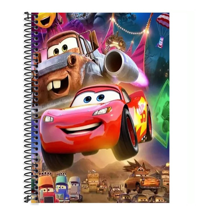 caderno Carros 1, 10  ou 20 matérias em Oferta na Shopee