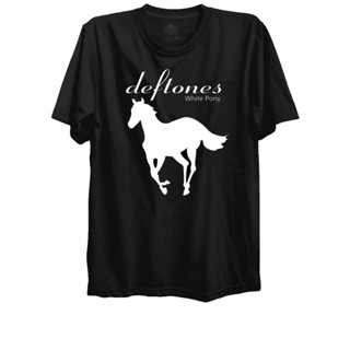 Camiseta Banda Deftones White Pony 100% algodão