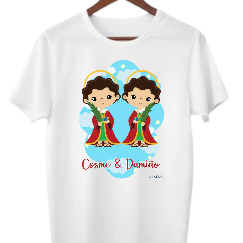 Camisa - Santos Católicos - Aláfia - São Cosme e São Damião