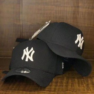 Boné Aba Curva Ny Normal Básico Fitão Ajustável Fecho Fivelado