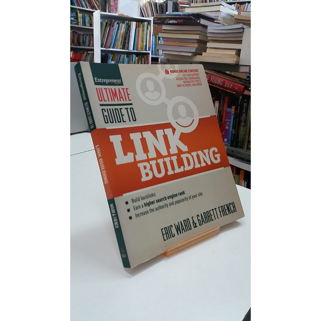 LIVRO - ULTIMATE GUIDE TO LINK BUILDING - ERIC WARD E GARRETT FRENCH - EM INGLÊS - INFORMÁTICA