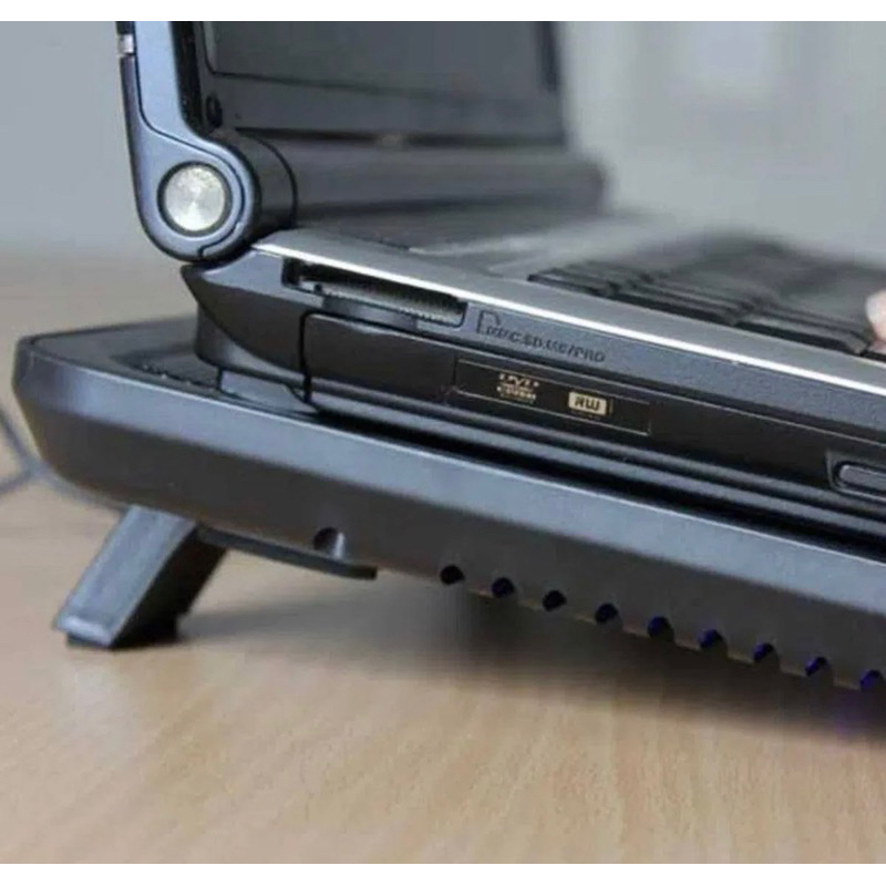 Suporte Base Para Notebook Com Cooler ventoinha Fan De 9 A 15" polegadas MBtech