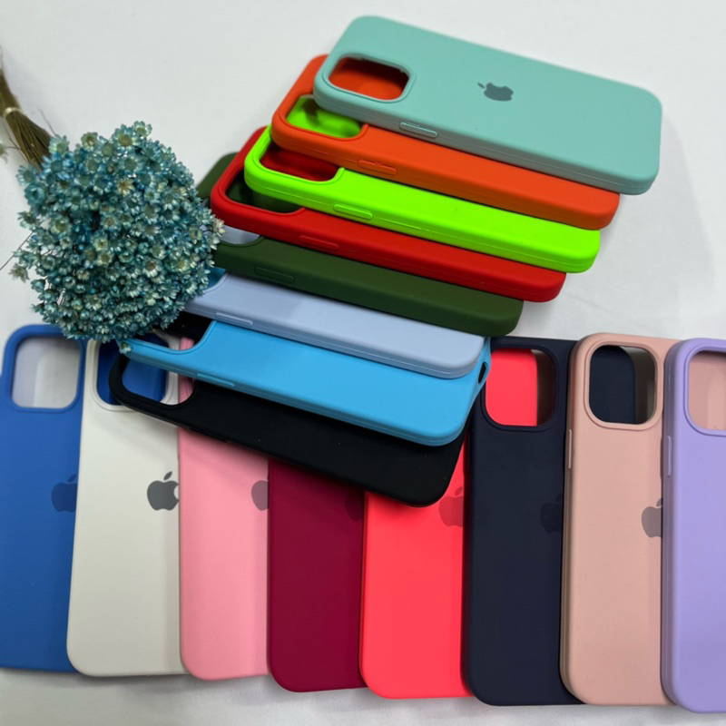 Capa Capinha Silicone IPhone 12/12 PRO,12PromaxVárias cores , Ótima qualidade em Oferta na Shopee