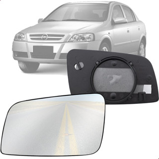 Lente Vidro Com Base Retrovisor Astra 1999 A 2011