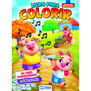 Colorir Clássicos - Os Três Porquinhos