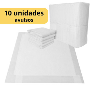 Tapete Higiênico Para Cães 60x60cm - 10 unidades avulsos