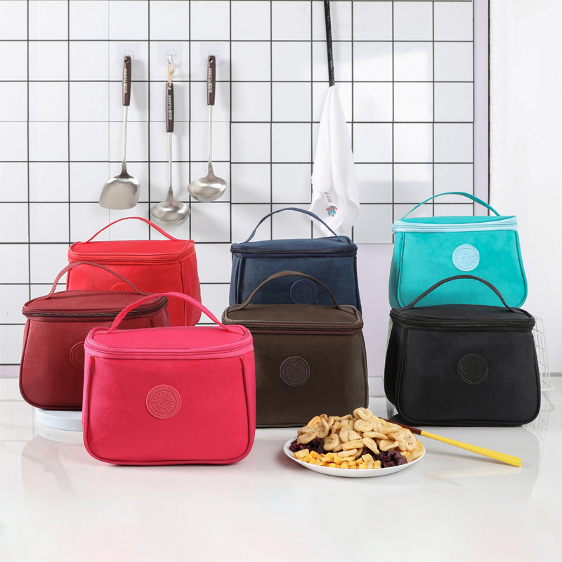 Lancheira Térmica Com Isolamento Para As Mulheres Crianças Portátil/Bolsa Tote/Trabalho WL-7029 em Oferta na Shopee