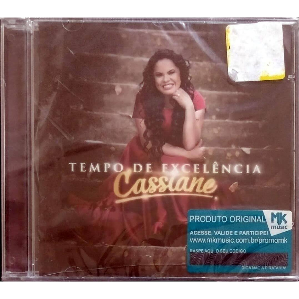 CD Cassiane - Tempo de Excelência (Lacrado de Fabrica)