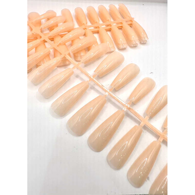 Unha Postiça Soft Gel Bailarina Helen Color 240pcs em Oferta na Shopee