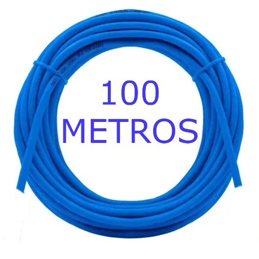 Imagem Cabo de Rede CAT5e Internet, Video Game, Televisão, CFTV   - 20M - 30M - 50M - 100M - ENVIO RAPIDO