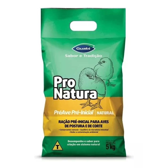 Ração Pintinhos Préave Pré-inicial 23% 5kg Guabi -promoção em Oferta na Shopee