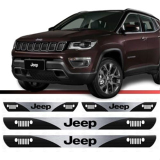 Soleira Porta Jeep Renegade 4 Peças Resinado