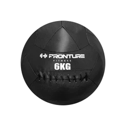 Wall Ball 6kg Medicine CrossFit Ball Bola de Peso Couro Academia Fitness Treinamento Funcional