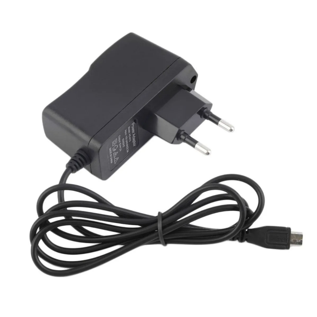 Carregador Micro Usb V8 Fonte de Alimentação Bivolt 1,2 Metros para Smartphone Celular Tablet Gps