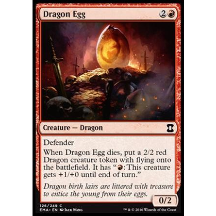 Ovo de Dragão - - Magic The Gathering