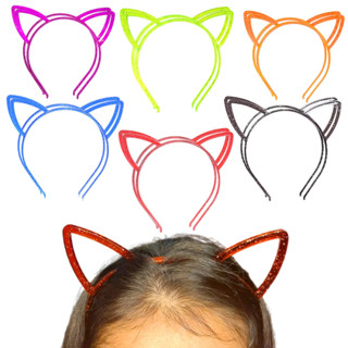 Pacote C/ 6 Tiaras De Gatinho Festa Lembrancinha