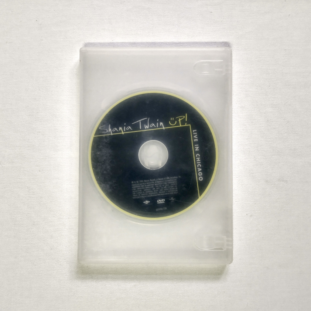 DVD SEM CAPA - Shania Twain - Up! (2003)