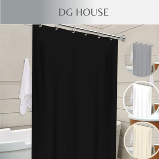 Cortina Box Lisa em PVC Para Banheiro Anti Mofo Com Ganchos Varias Cores em Oferta na Shopee