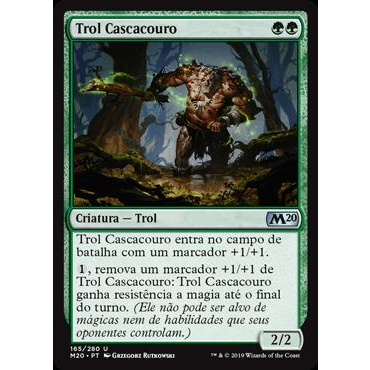 Trol Cascacouro - - Magic The Gathering