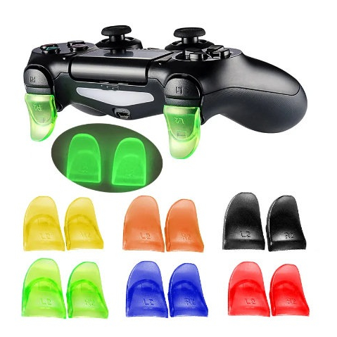 Gatilho Alongador do L2/R2 controle de PS4 / Kit Extensor Botões Para Ps4 Gamepad / Acessório controlador de Dualshock 4