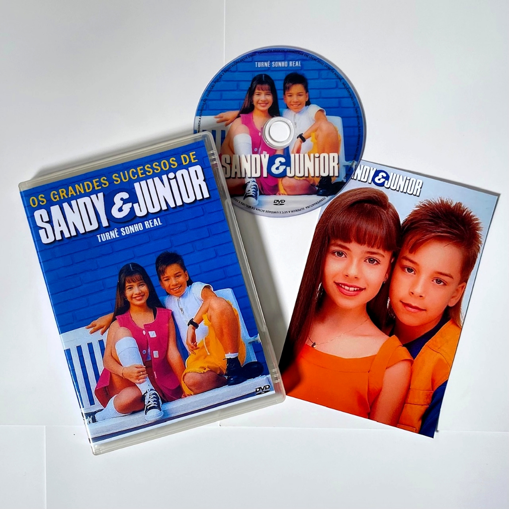 DVD Sandy e Junior Turnê Sonho Real - Os Grandes Sucessos.