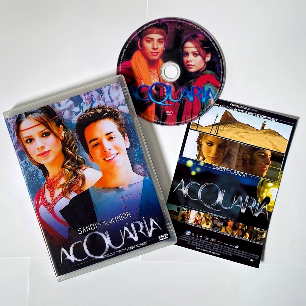 DVD Sandy e Junior Acquária FANMADE Identidade Encanto