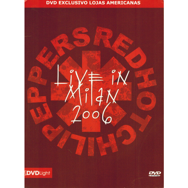 DVD Show Rock Red Hot Chilli Peppers - Live in Milan 2006 ( Original, Novo e Lacrado )