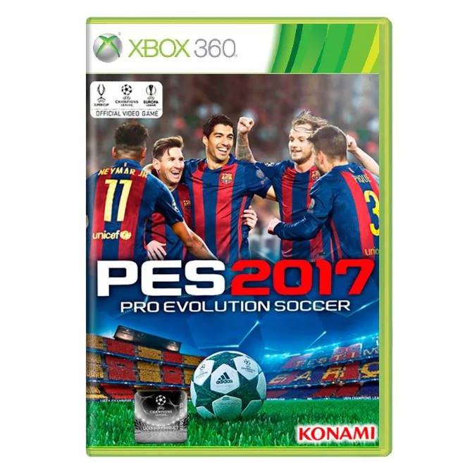 PES 2017 Pro EVolution Soccer 2017 Xbox 360