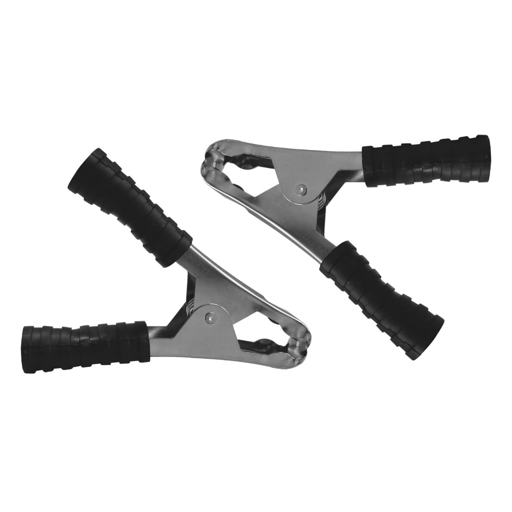 Garra Jacaré p/ Bateria Chupeta 100/300A 10,5/13,5cm Preta Mxt-1/2/4 unidades