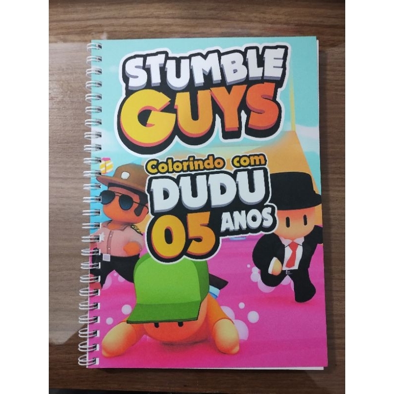 Livro de Colorir - Stumble Guys - 24 Páginas para Colorir