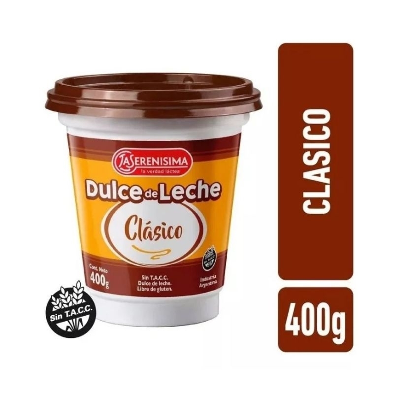 Doce De Leite Argentino La Serenissima Classico 400g