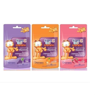 Kit 3 Supra C Kids Vitamina C Para Crianças Sabores