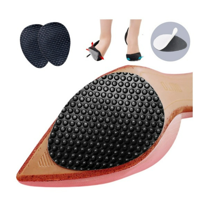 1 Par Adesivo Autocolante Durável Antiderrapante Para Sapatos/Alto Salto/Protetor De Sola De Borracha - PROMOCAO em Oferta na Shopee