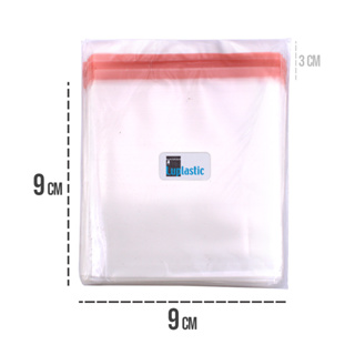 Saco Plástico Adesivado Transparente 9x9 cm Pacote de 1.000 un em Oferta na Shopee