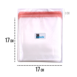 Saco Plástico Adesivado Transparente 17x17 cm Pacote de 1.000 un em Oferta na Shopee
