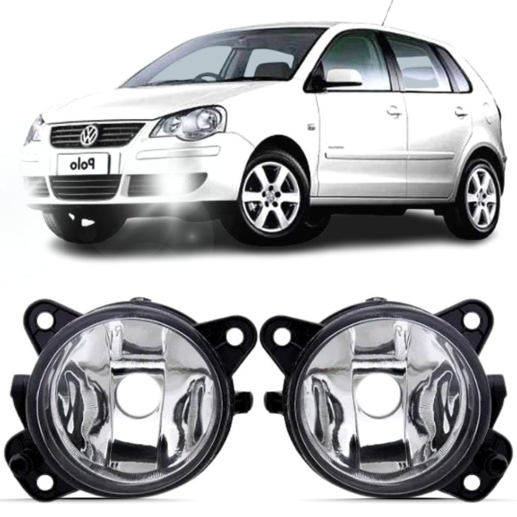 Farol Milha Volkswagen Polo 2007 2008 2009 2010 2011 2012 em Oferta na Shopee