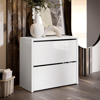Sapateira Organizadora 2 Portas Safira Mel – Branco
