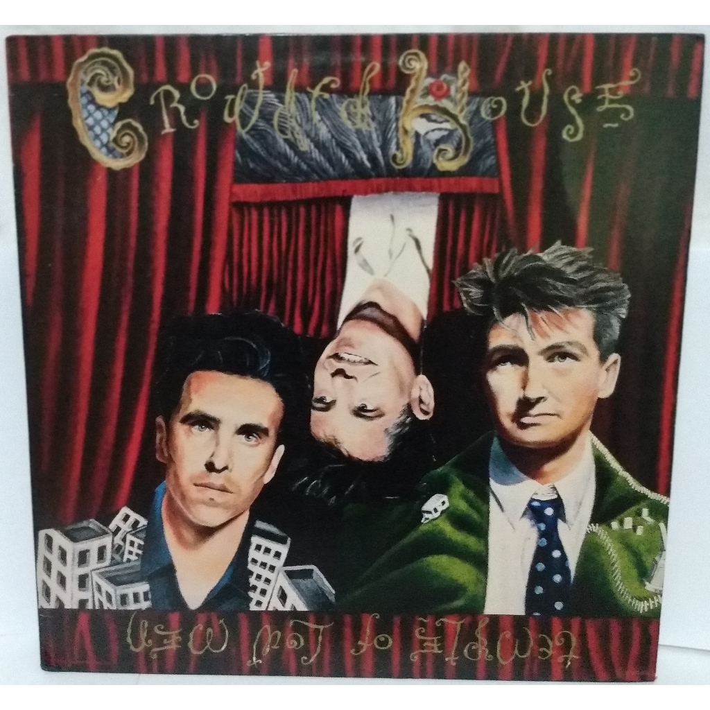 Lp - Crowded House - Temple Of Low Men - c/enc - 1988