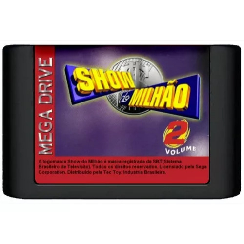 Show Do Milhão 2, Mega Drive