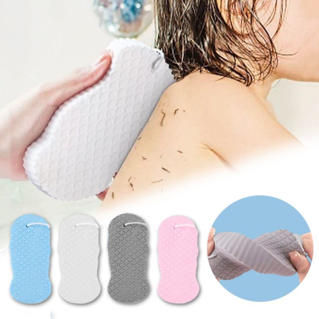 Esponja De Banho Esfoliante Macia Corporal Ducha Limpador De Pele Removedor Morta