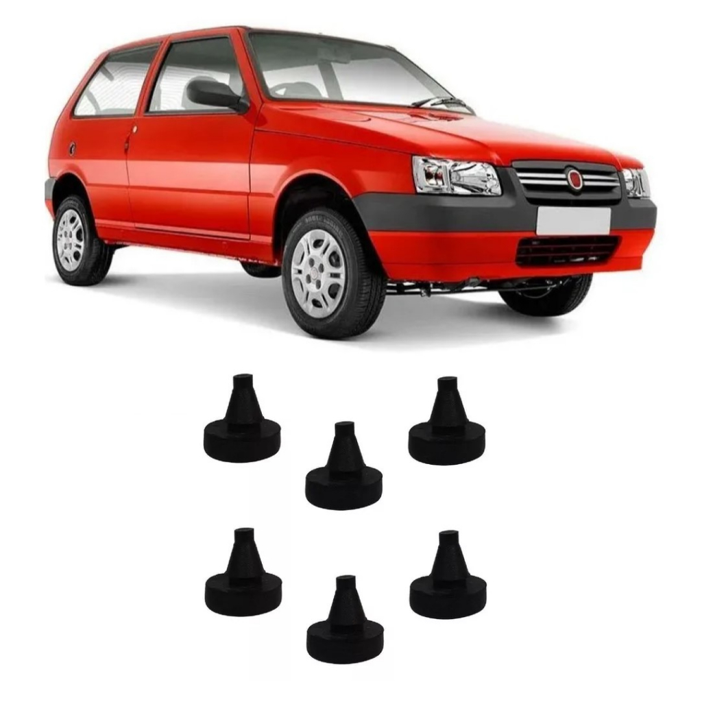 6 Batente Coxim Borracha Do Capo Uno Fiorino Premio Elba em Oferta na Shopee