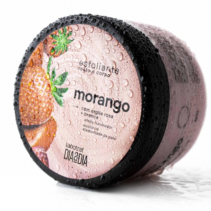 Esfoliante Morango Corpo e Rosto 300g Labotrat