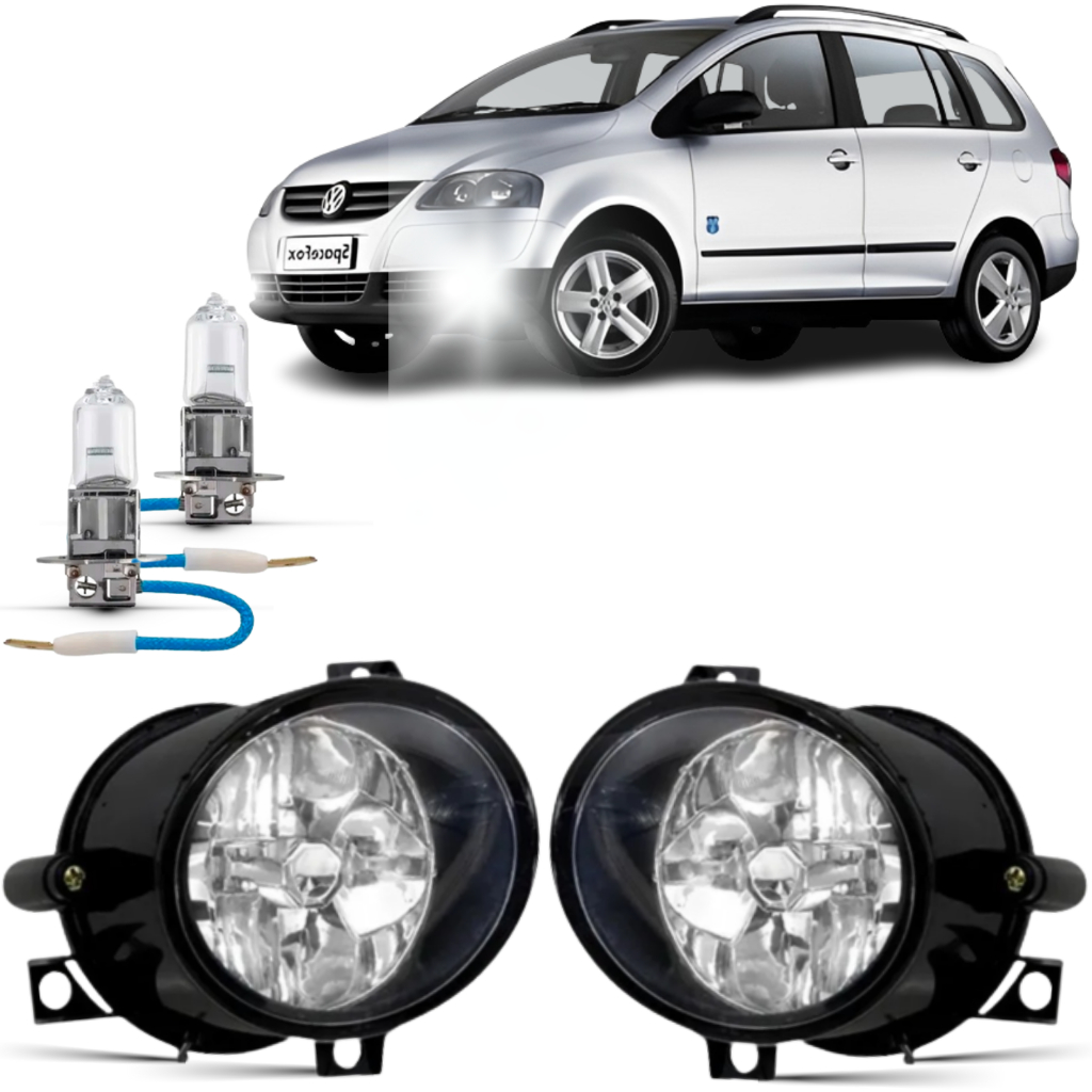 Par Farol Milha Spacefox 2003 2004 2005 2006 2007 2008 2009 2010 + Lâmpada