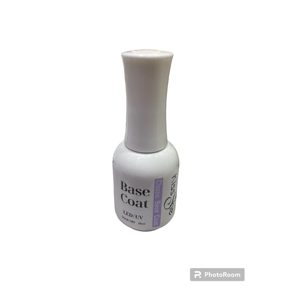 Base Coat Kiss She - Classic Base Coat - LED/UV - Soak Off - 18 ml