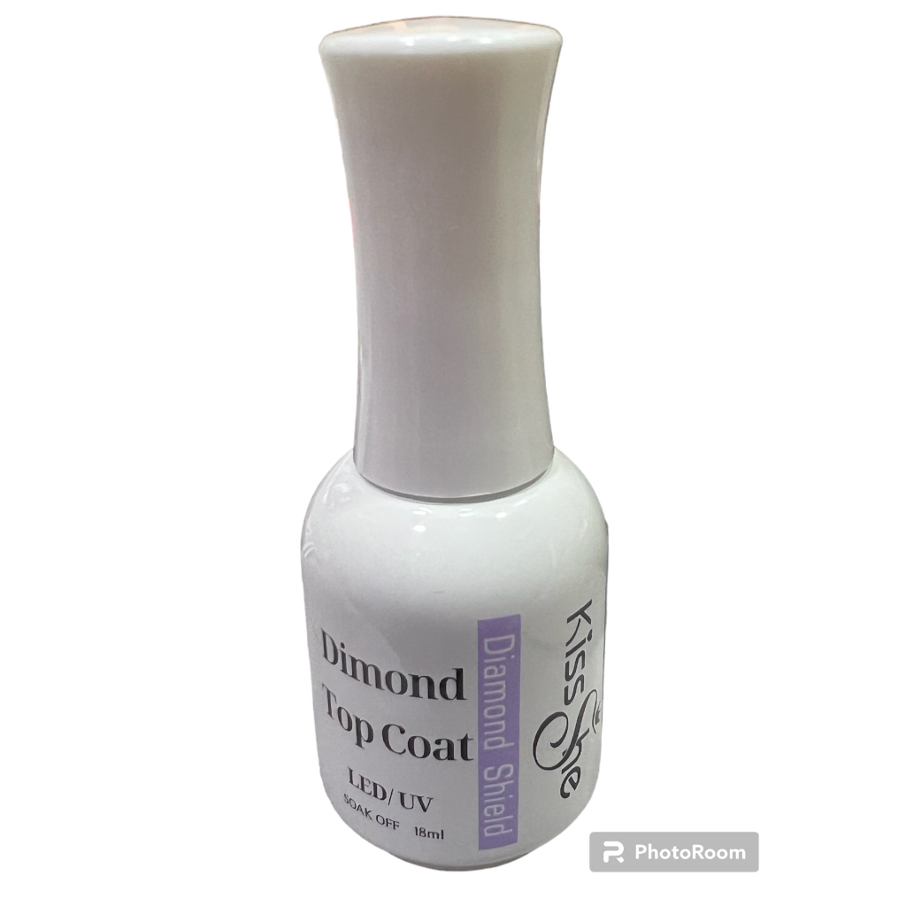 Dimond Top Coat Diamond Shield Kiss She LED/UV - Soak Off - 18 ml